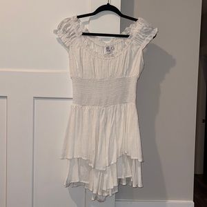 Love Galore Princess Polly White Romper